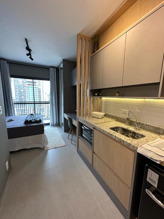 Apto Studio Brooklin Сан-Пауло Экстерьер фото
